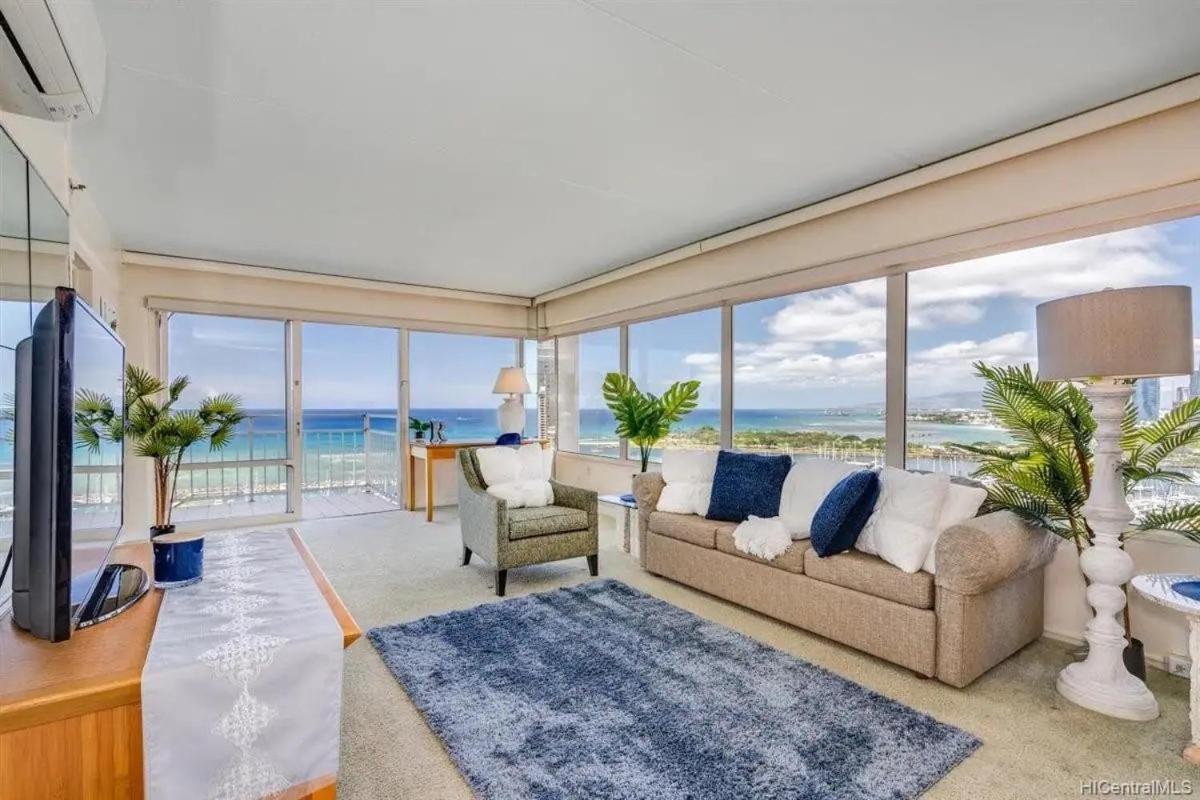 Ilikai #1743 Panoramic Views On Waikiki Beach Aparthotel Honolulu Buitenkant foto